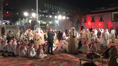 Katařani během oslav národního dne.