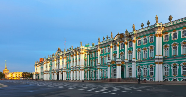 View of St. Petersburg. Winter Palace