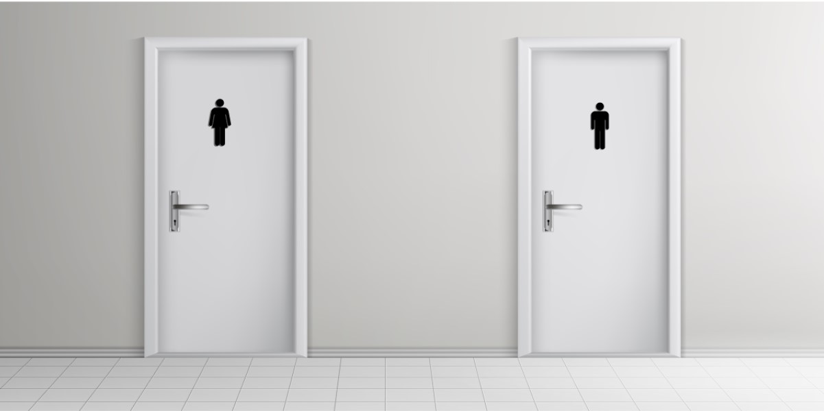 genderově neutrální WC